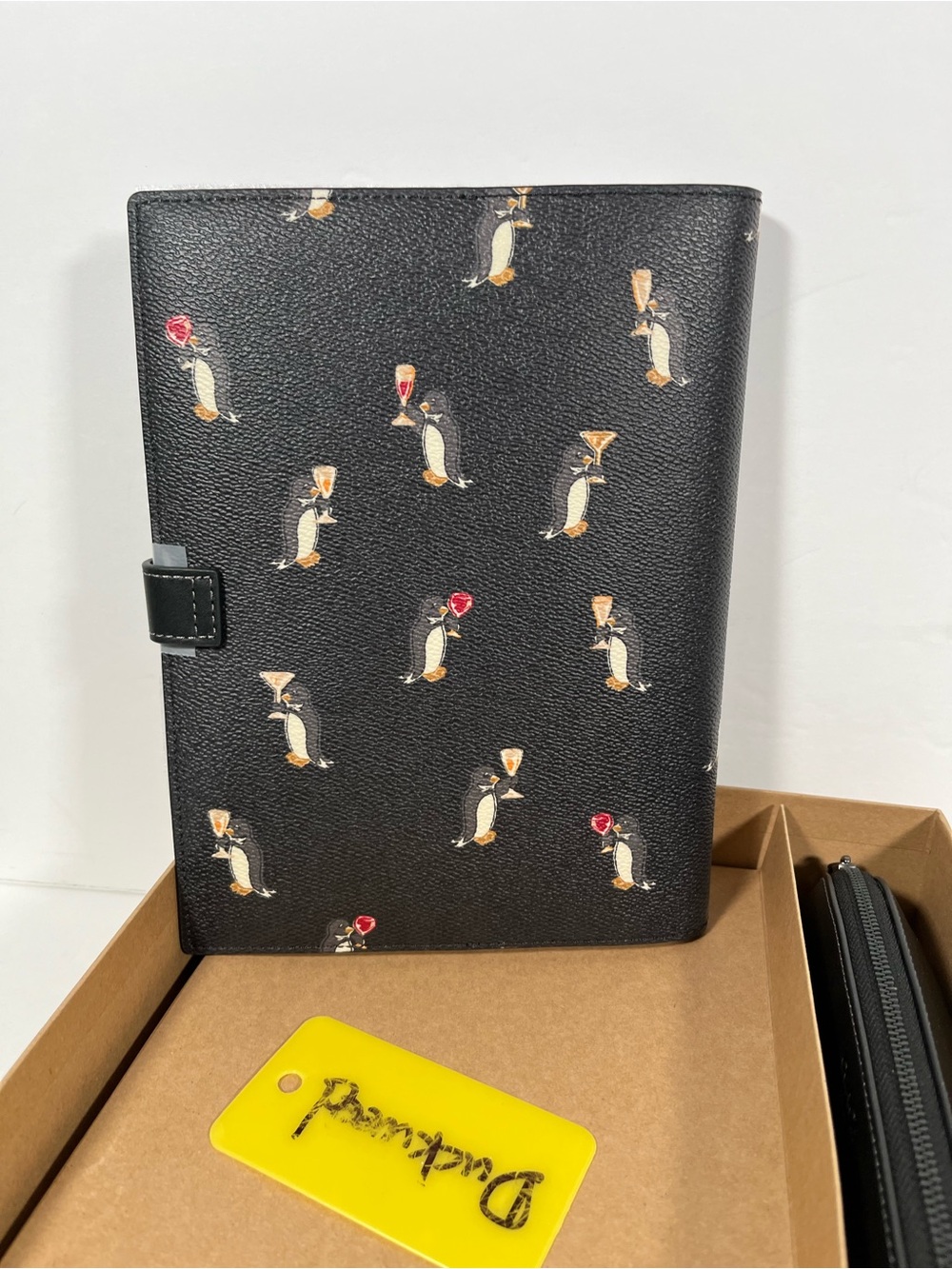 NIB Coach Boxed Notebook And Pencil Case Set - Picture 5 of 7